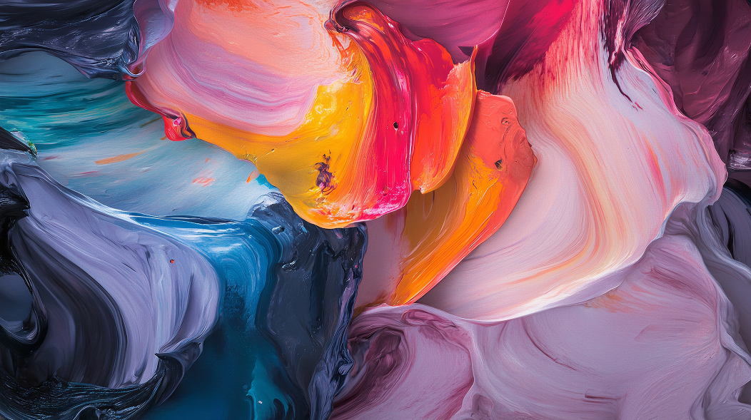 Colorful abstract visual sample